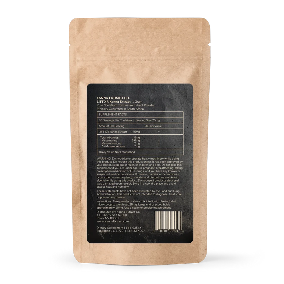 Lift XR Kanna Extract Powder